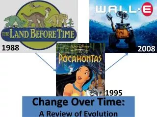 Change Over Time: A Review of Evolution