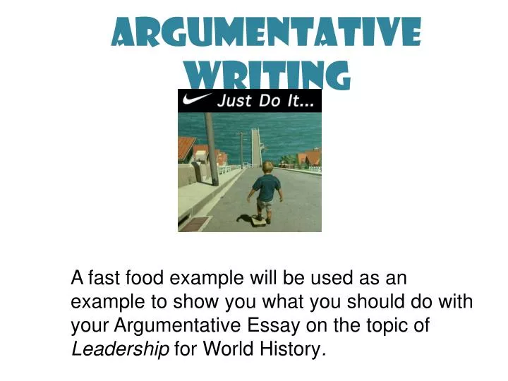 argumentative writing