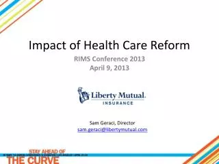 Impact of Health Care Reform