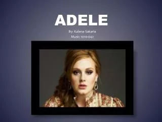 Adele