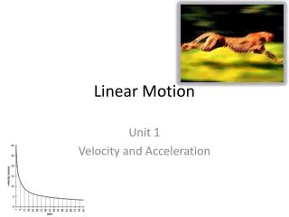 Linear Motion