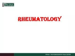 RHEUMATOLOGY