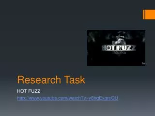 Research Task