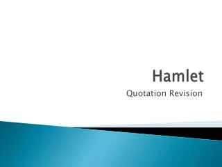 Hamlet