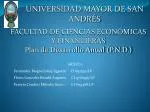 UNIVERSIDAD MAYOR DE SAN ANDRÉS