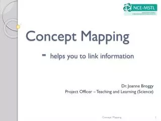Concept Mapping 	- helps you to link information
