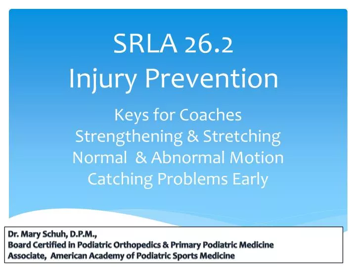 srla 26 2 injury prevention