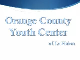 Orange County Youth Center