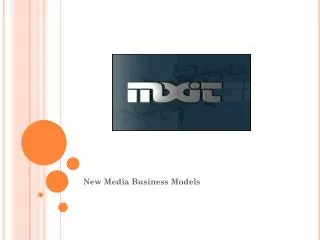 New Media Business Models