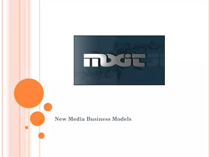 new media business models