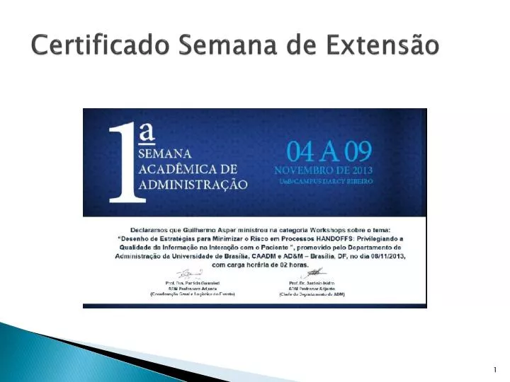 certificado semana de extens o