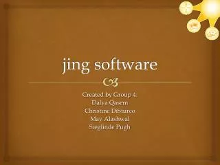 jing software