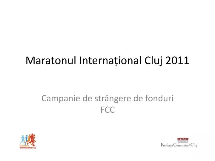 maratonul interna ional cluj 2011