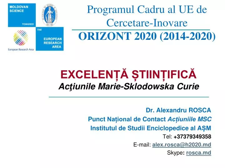 programul cadru al ue de cercetare inovare orizont 2020 2014 2020