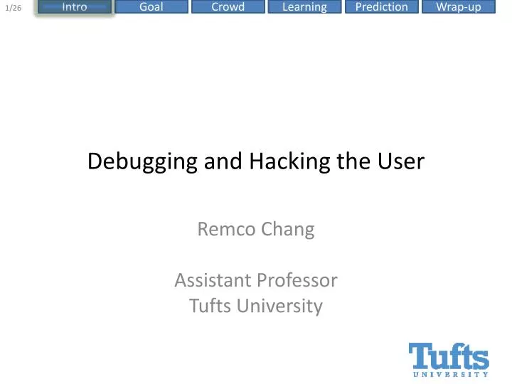 debugging and hacking the user