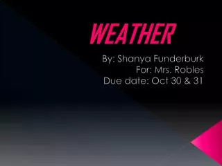 weather