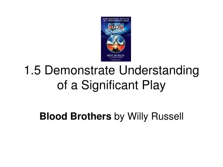 1 5 demonstrate understanding of a significant play