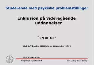 studerende med psykiske problemstillinger