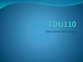 EDU110