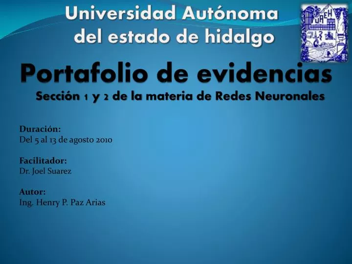 portafolio de evidencias