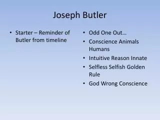 Joseph Butler