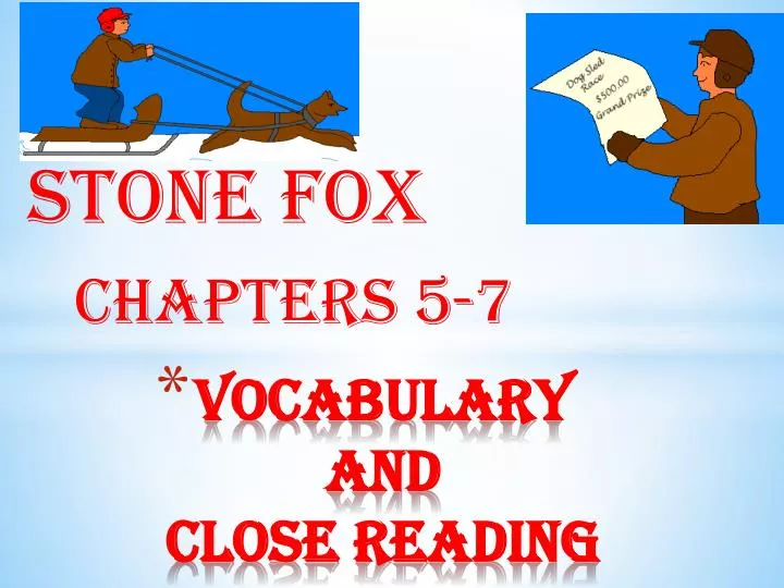 vocabulary and close reading