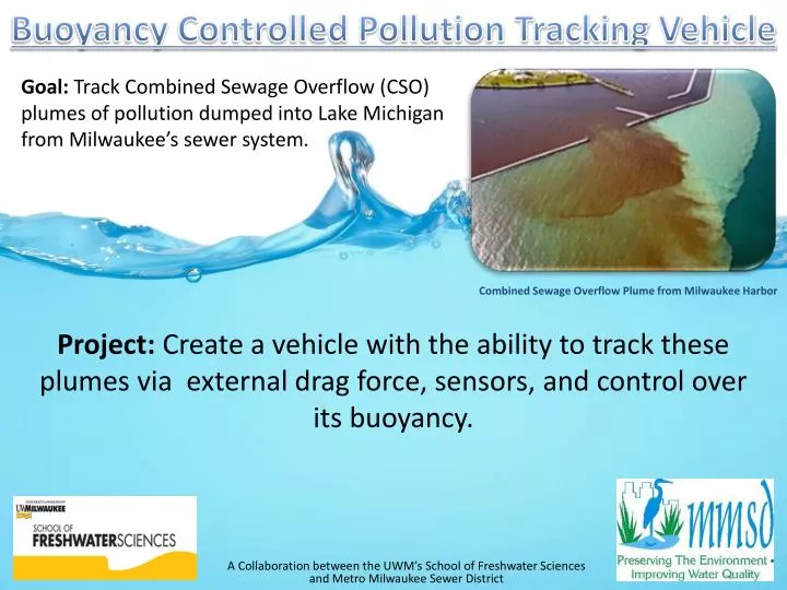 a collaboration between the uwm s school of freshwater sciences and metro milwaukee sewer district