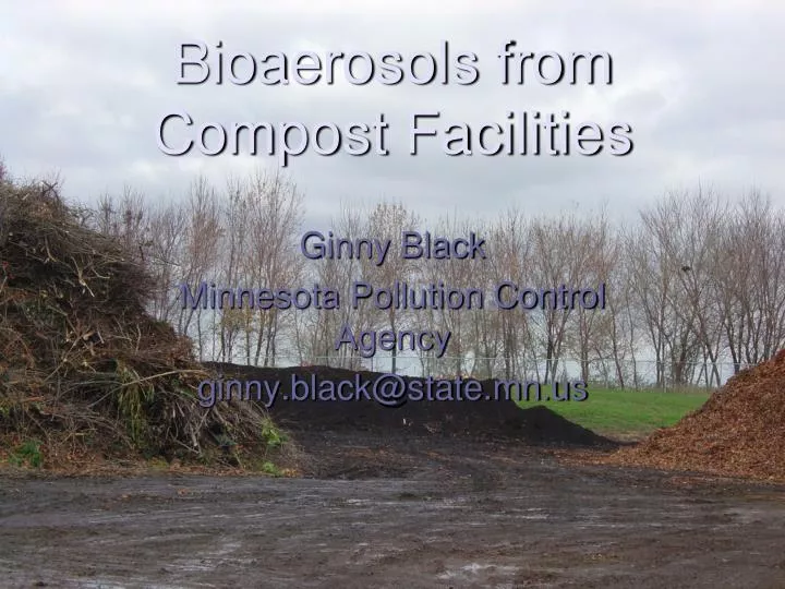 bioaerosols from compost facilities