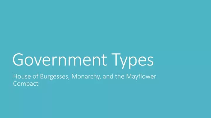 government types