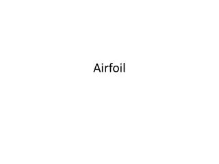 airfoil