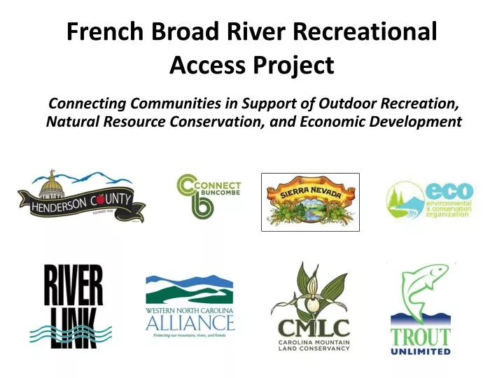 french broad river recreational access project