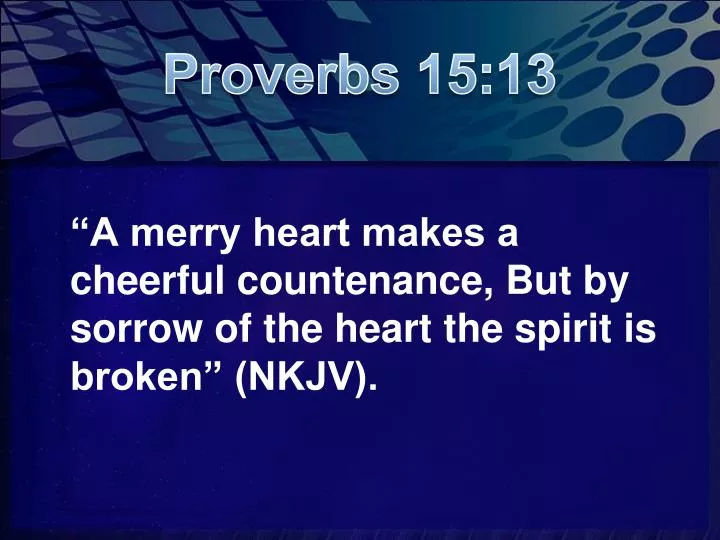 proverbs 15 13