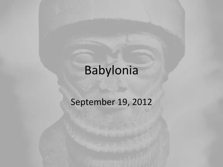 babylonia