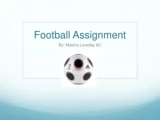 Football Assignment