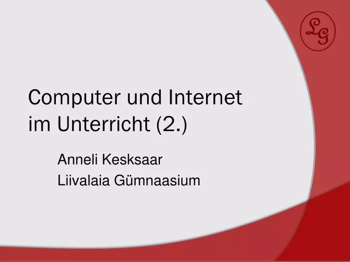 computer und internet im unterricht 2