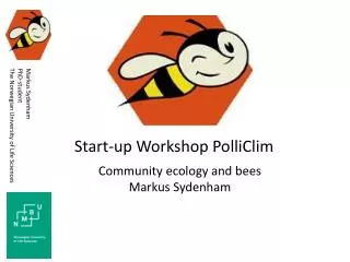Start-up Workshop PolliClim