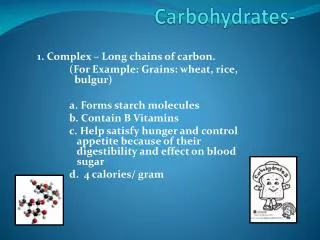 Carbohydrates-