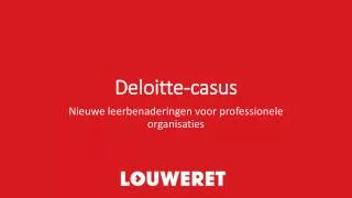 Deloitte-casus