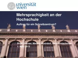 mehrsprachigkeit an der hochschule