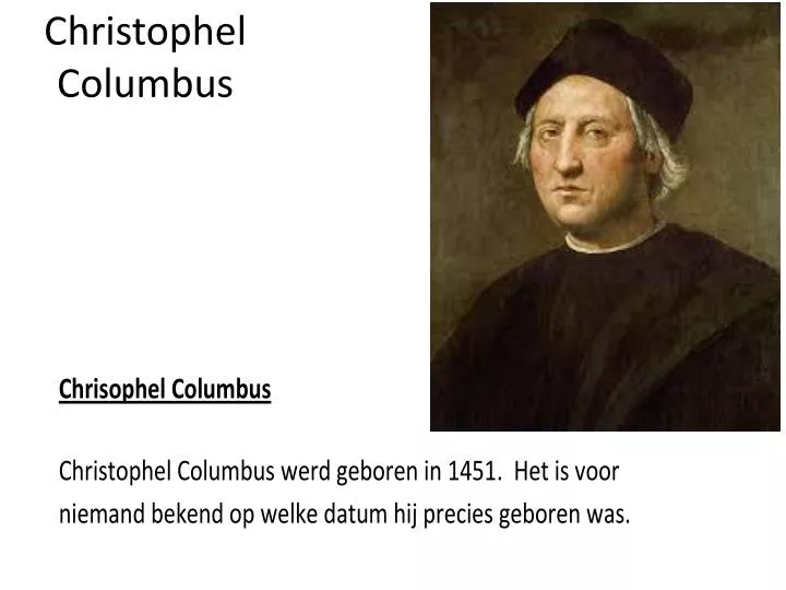 christophel columbus