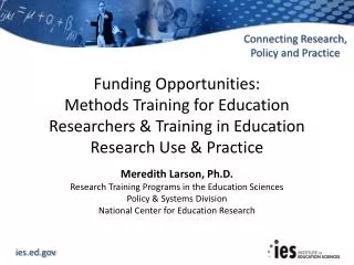 Meredith Larson, Ph.D.