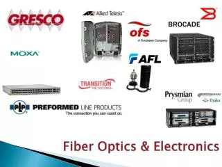 Fiber Optics &amp; Electronics