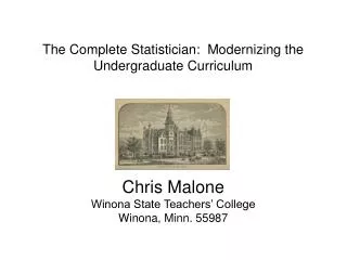 The Complete Statistician: Modernizing the Undergraduate Curriculum
