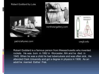 Robert Goddard by Luke