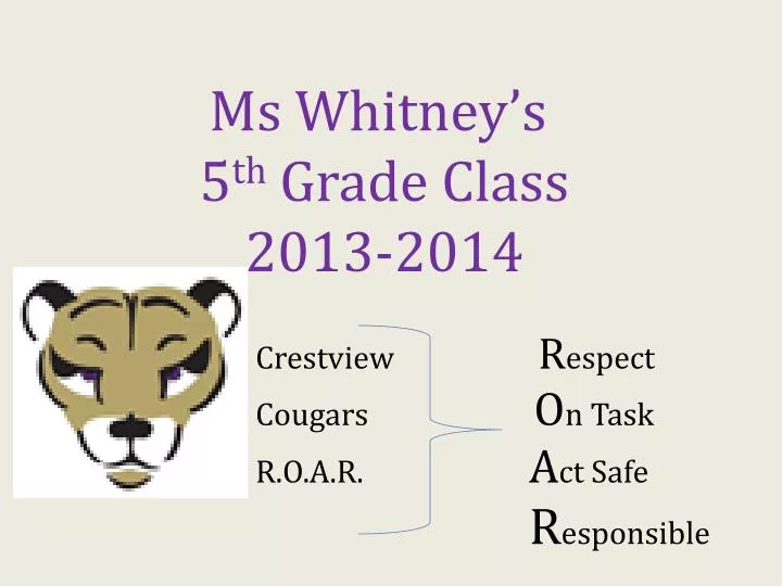 ms whitney s 5 th grade class 2013 2014