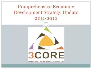 Comprehensive Economic Development Strategy Update 2011-2012