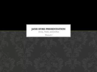 Jane Eyre Presentation