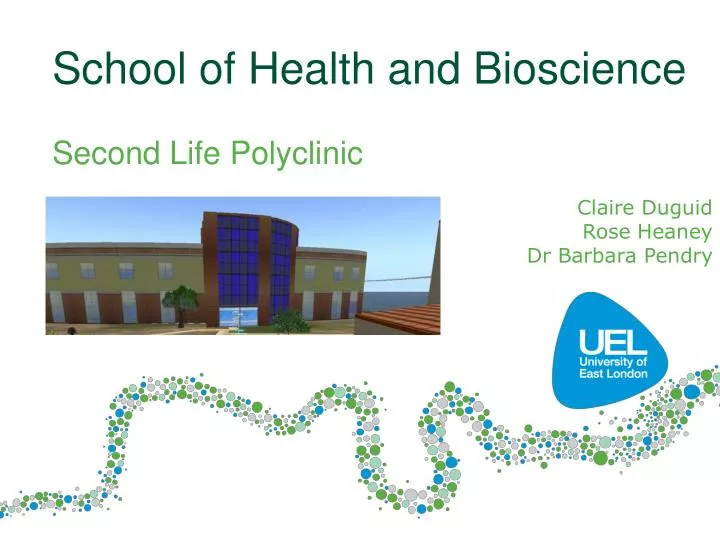 school of health and bioscience