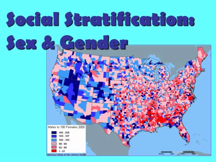 social stratification sex gender
