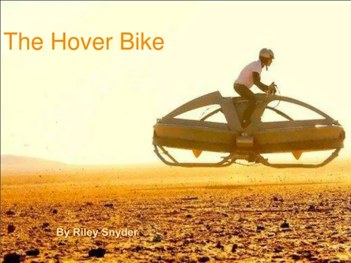 the hover bike
